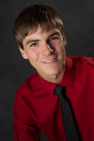 A person wearing a red shirt Description automatically generated